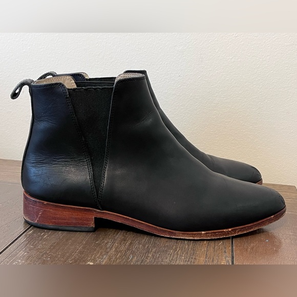 Nisolo Black Leather Chelsea Boots Womens size 9 - Picture 7 of 10
